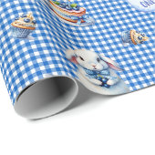 Blueberry Bunny’s First Birthday Bash! Cadeaupapier (Rol Hoek)