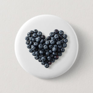 Blueberry-Button Ronde Button 5,7 Cm