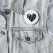 Blueberry-Button Ronde Button 5,7 Cm (In situ)