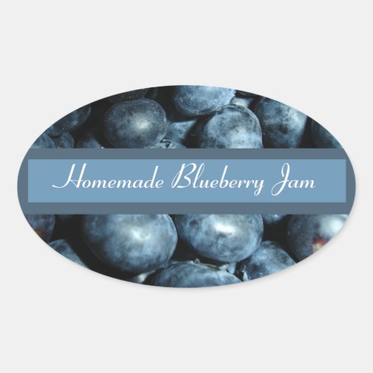 Blueberry Canning Label (Voorkant)