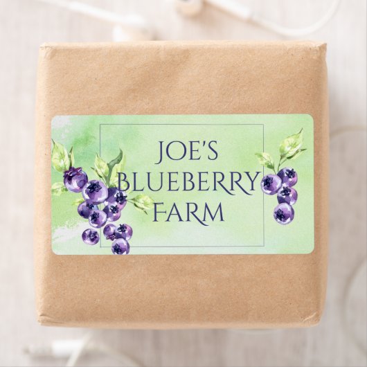 Blueberry Canning Labels (Insitu)