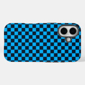 Blueberry checkered pattern Case-Mate iPhone case (Achterkant (horizontaal))