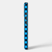 Blueberry checkered pattern Case-Mate iPhone case (Achterkant / Links)