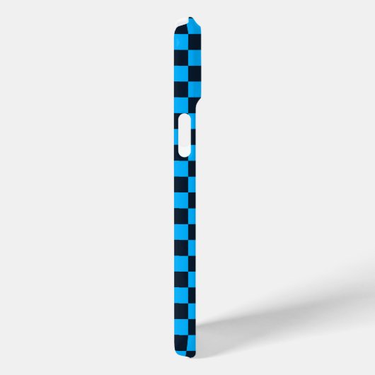 Blueberry checkered pattern Case-Mate iPhone case (Achterkant / Rechts)