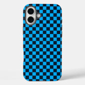 Blueberry checkered pattern Case-Mate iPhone case (Achterkant)