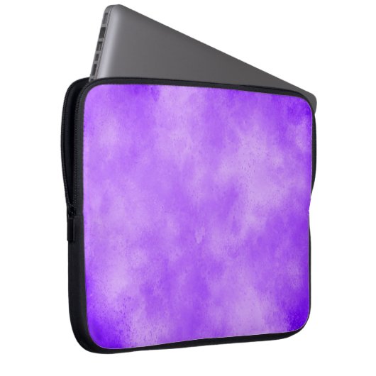 Blueberry Cloud Effect Electronics Bag Laptop Sleeve (Voorkant Rechts)