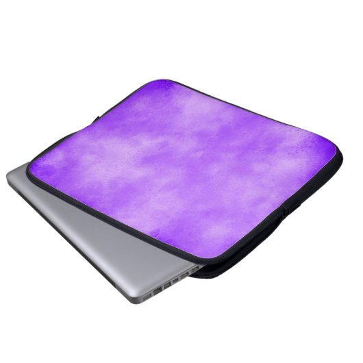 Blueberry Cloud Effect Electronics Bag Laptop Sleeve (Voorkant onderkant)