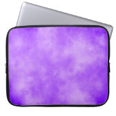 Blueberry Cloud Effect Electronics Bag Laptop Sleeve (Voorkant)