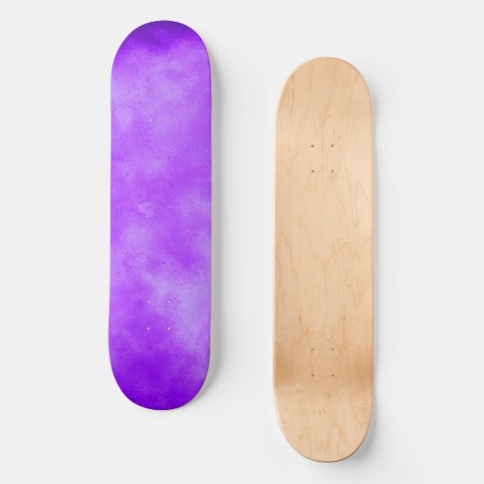 Blueberry Cloud Effect Skateboard (Voorkant)