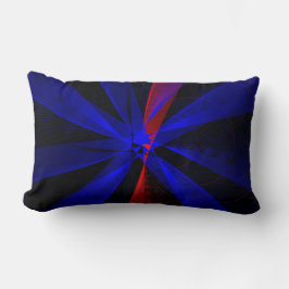 Blueberry Color Abstract geometrisch Sierkussen Kussen