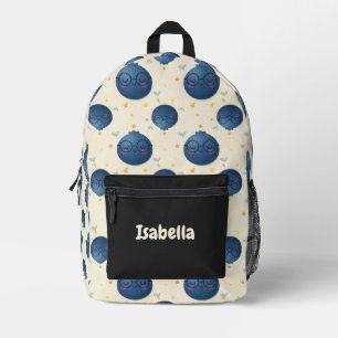 Blueberry Cool Gepersonaliseerde rugzak voor kinde