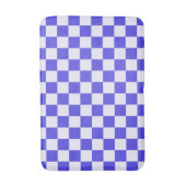 Blueberry cream checkered pattern badmat (Voorkant Verticaal)