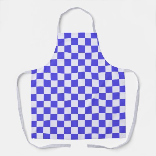 Blueberry cream checkered pattern schort (Voorkant)