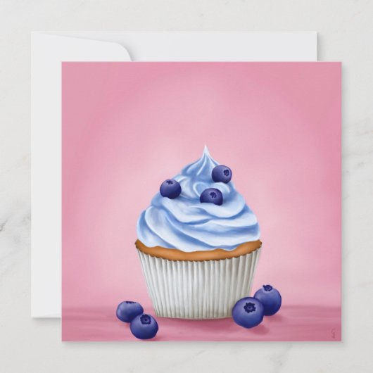 Blueberry cupcake (Voorkant)