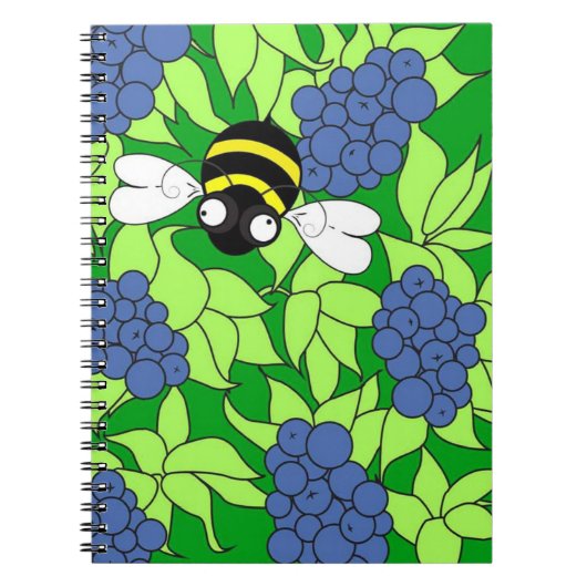 Blueberry Delight Journal Notitieboek (Voorkant)