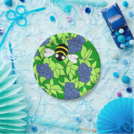 Blueberry Delight Paper-Borden Papieren Bordje