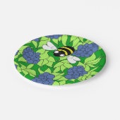 Blueberry Delight Paper-Borden Papieren Bordje (Gekanteld)