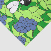 Blueberry Delight Tissue Paper Tissuepapier (Detail)