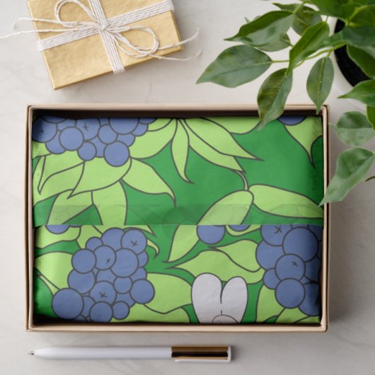 Blueberry Delight Tissue Paper Tissuepapier (Geschenk)