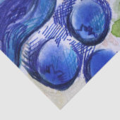 Blueberry Dream Tissuepapier (Detail)