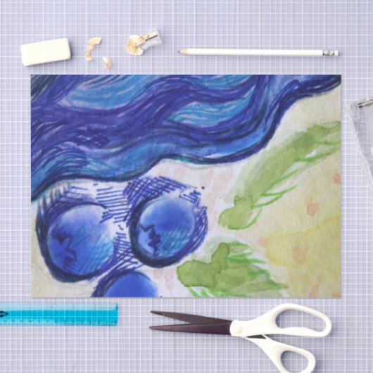 Blueberry Dream Tissuepapier (Craft)