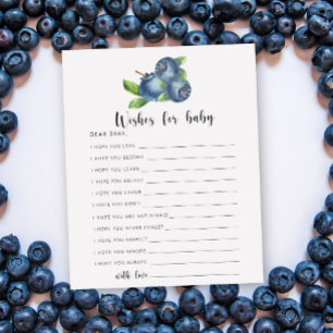 Blueberry - Feestspel Wensen voor baby