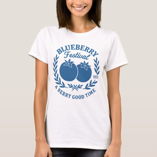 Blueberry Festival - Een goede tijd voor Berry - T-shirt (Voorkant)