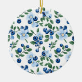 Blueberry Floral Ornament (Voorkant)
