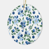 Blueberry Floral Ornament (Links)