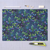 Blueberry Forest Pattern Tissuepapier (Craft)