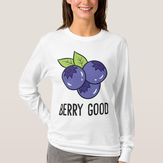 Blueberry Fruit Berry Goed Blueberry Fruit Love BL T-shirt (Voorkant)