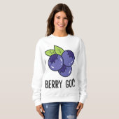 Blueberry Fruit Berry Goed Blueberry Fruit Love BL Trui (Voorkant volledig)