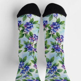 Blueberry Fruit Socks Sokken