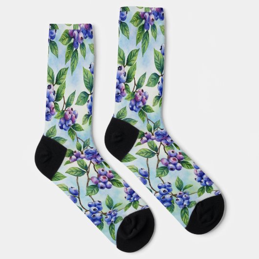 Blueberry Fruit Socks Sokken (Rechts)