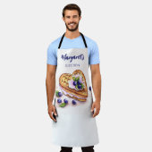 Blueberry gepersonaliseerd bakker Schort (Gedragen)