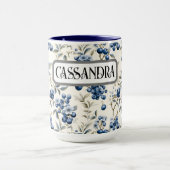  Blueberry gepersonaliseerde mok (Midden)