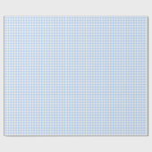 Blueberry Gingham Gift Wrap Cadeaupapier (Vlak)