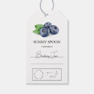 Blueberry Hang-Label Cadeaulabel