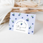 Blueberry Hartelijk dank Berry Bedankkaart