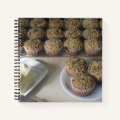 Blueberry Havermout Muffins Notitieboek (Voorkant)
