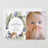 Blueberry Hedgehog Berry eerste foto van eerste ve Kaart (Voorkant)