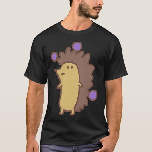 Blueberry Hedgehog T-shirt (Voorkant)