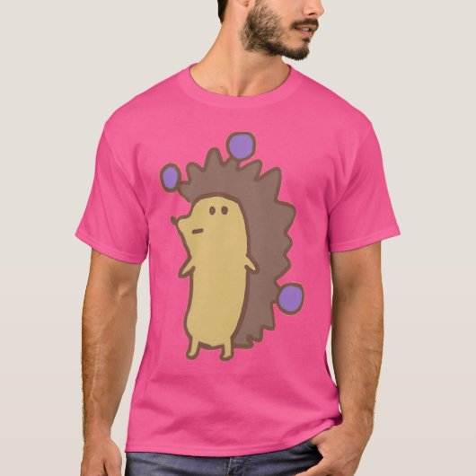 Blueberry Hedgehog T-shirt (Voorkant)