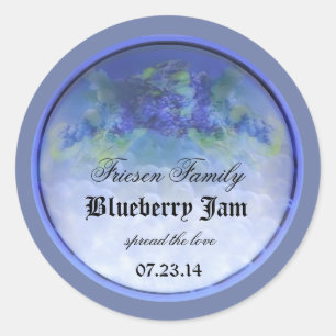 Blueberry inbliklabel 3b ronde sticker