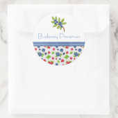 Blueberry Jam Canning Label (Tas)