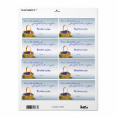Blueberry Jam Inblikken Labels (Full Sheet)