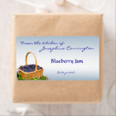Blueberry Jam Inblikken Labels (Insitu)