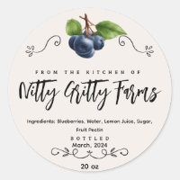 Blueberry Jam Jelly behouden aangepaste inblikken 