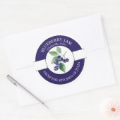 Blueberry Jam Label (Envelop)