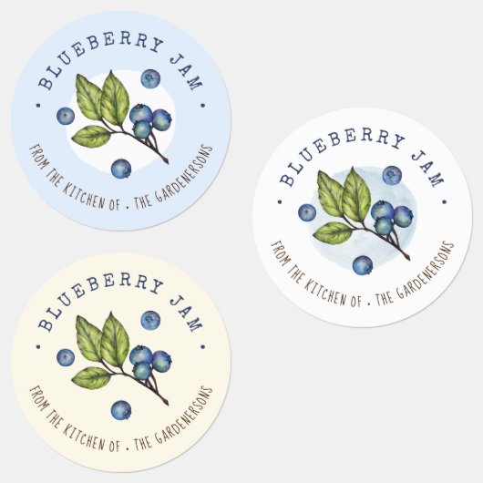 Blueberry Jam Labels (Groep)